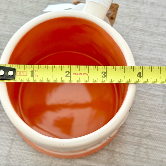 Rae Dunn + Peanuts GIVE THANKS Snoopy Autumn Ceramic Mug BRAND NEW! - Picture 4 of 5